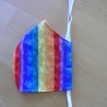 KINDERMASKE - RAINBOW - aus Baumwolle - KEIN VIRENSCHUTZ -