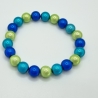 Armband Regenbogen Miracle Beads Blau Grün  (A72)