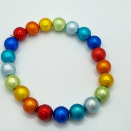 Armband Regenbogen Miracle Beads Regenbogenarmband (A72)