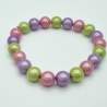 Armband Miracle Beads Rosa Grün Flieder (A72)