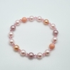 Armband Perlen Rosa mit Swarovski® Crystal Pearls (A73)