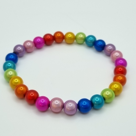 Armband Regenbogen Miracle Beads Regenbogenarmband (A75)