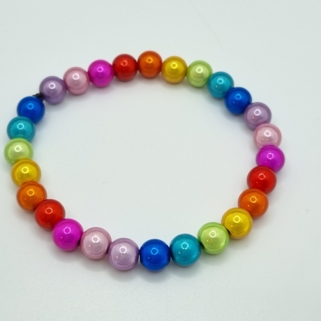 Armband Regenbogen Miracle Beads Regenbogenarmband (A75)