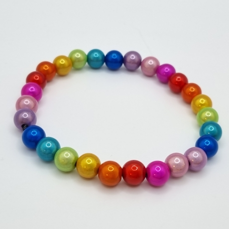 Armband Regenbogen Miracle Beads Regenbogenarmband (A75)