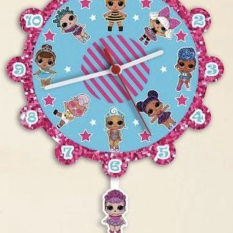 Kinderwanduhr Kinder Uhr lol