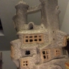 ceramic Dragon Castle handmade 