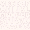 30x Stickdatei ABC 12 Doodle Appli Buchstaben Größe 12x12 cm