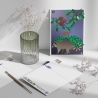 3 Postkarten Set A5 Animal Guide Berlin Grafikdesign Urban Nature