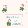 Stickdatei Zuckerstange einzeln plus 2x ATG Hülle Stickdirwas
