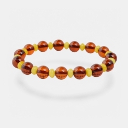 Baltischer Bernstein Armband – Edles Naturstein Armband