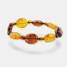 Baltischer Bernstein Armband – Minimalistischer Naturschmuck