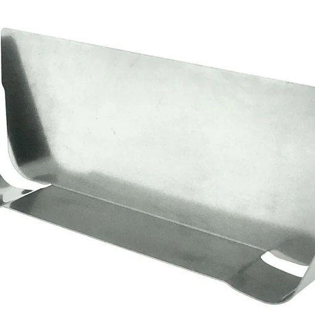 Abtrennung aus Edelstahl, abnehmbar