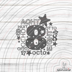 Acht Plotterdatei SVG DXF 