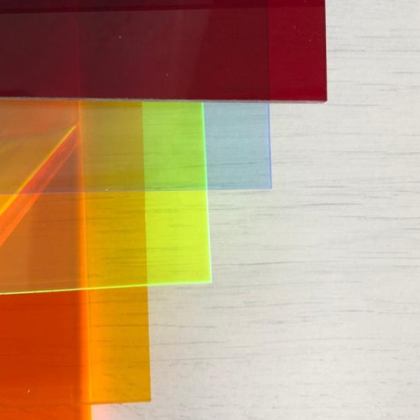 Stempelhalter aus Acrylglas, Edler Stempelträger - viele Farben