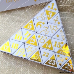Advent Kalender 1-25 Plotterdatei SVG DXF