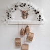 Adventskalender zum Befüllen Garderobe Garderobenhaken
