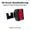 Akku Wandhalter passend für Bosch Professional 18V Akkus