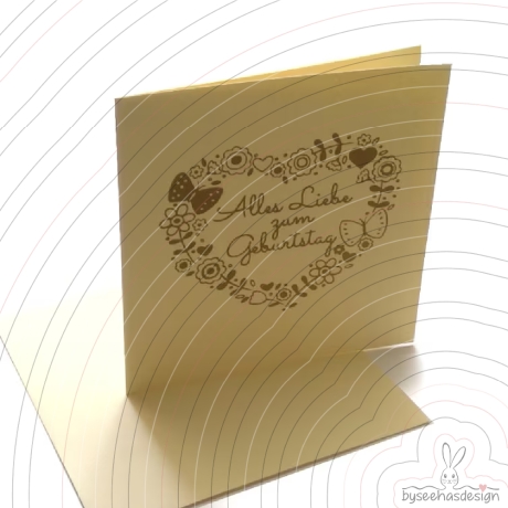 Alles Liebe Plotterdatei SVG DXF