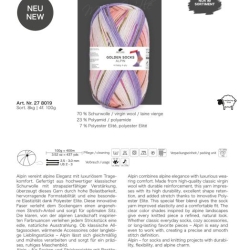 Pro Lana Alpin Stretch 4-fäd. Sockenwolle 100g 