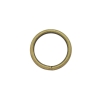 O-Ring 10 Stk. 20,25,30,40mm Altmessing Rundring Metall