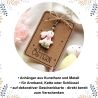 Hasen Anhänger - Kleines Ostergeschenk auf Geschenkkarte