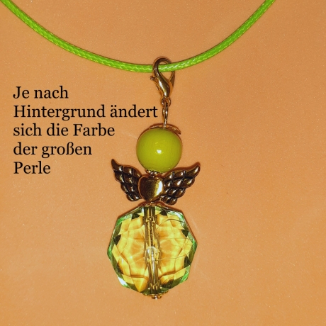 Taschenanhänger Schutzengel Kettenanhänger Goldig Taschenbaumler 