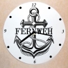 Schallplattenuhr Wanduhr Anker Fernweh