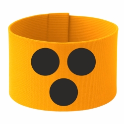 Klett-Armbinde 10 cm Höhe bedruckt mit BLINDENPUNKTE