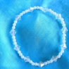 Perlenarmband♥Weiss-Transparent♥einfach schön von Hobbyhaus