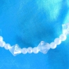 Perlenarmband♥Weiss-Transparent♥einfach schön von Hobbyhaus