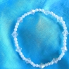 Perlenarmband♥Weiss-Transparent♥einfach schön von Hobbyhaus