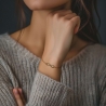 Lederarmband mit Unendlichkeitszeichen Freundschaftsarmband