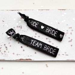 Bride oder Team Bride • Armband | Hairtie | JGA | Hochzeit