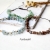 Armband mit Edelsteinsplittern • Makramee | Armschmuck | Perlen