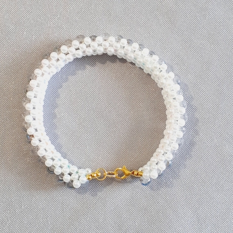 Armband 3D Schmuck für Damen Perlenschmuck große Größe 
