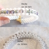 Armband 3D Schmuck für Damen Perlenschmuck große Größe 