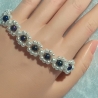 Armband Gänseblümchen Peakock Perlenschmuck niedlich Armreifen 