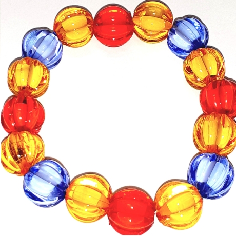 Kinder-Armband Armreifen Perlen-Schmuck Bunt Kinderschmuck