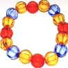 Kinder-Armband Armreifen Perlen-Schmuck Bunt Kinderschmuck