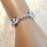 Kinder-Armband Panda-Bären Perlenschmuck niedlich Geschenk-Idee