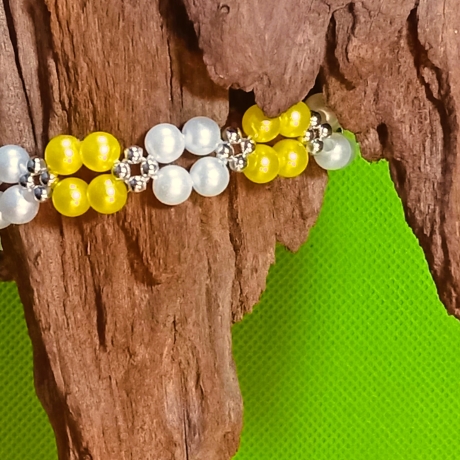 Armband Armreifen Schmuck für Jugendlichen u. Damen Wachsperlen