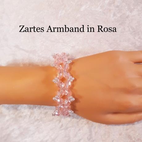 Armband Rosa-Pastell Schmuck für Jugendlichen & Erwachsene