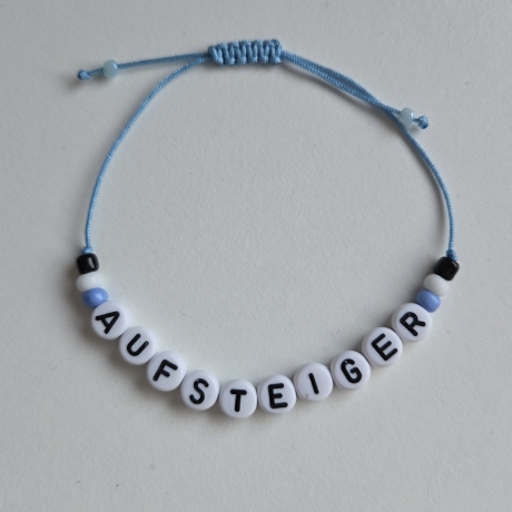 Armband Aufsteiger | Aufstieg Lieblingsmannschaft | Fussballfans