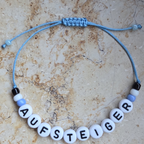 Armband Aufsteiger | Aufstieg Lieblingsmannschaft | Fussballfans