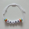 Pride Armband | Makrameeverschluss | Regenogenarmband | LGBTQIA+
