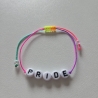 Pride Armband | Makrameeverschluss | Regenogenarmband | LGBTQIA+