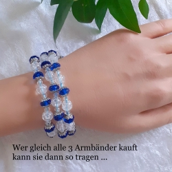 Armband Armreifen Schmuck für Jugendlichen u. Damen funkelnd