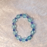 Kinder-Armband Armreifen Kinder-Schmuck blau funkelnd Geschenk