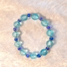 Kinder-Armband Armreifen Kinder-Schmuck blau funkelnd Geschenk