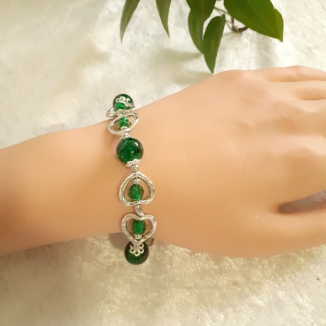 Perlen-Armband Armreifen Schmuck für Jugendlichen und Erwachsene
